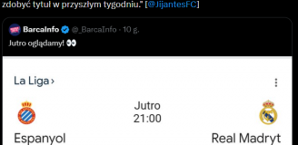 Hansi Flick i jego ODPOWIEDŹ na pytanie czy będzie oglądał dziś mecz Realu Madryt xD